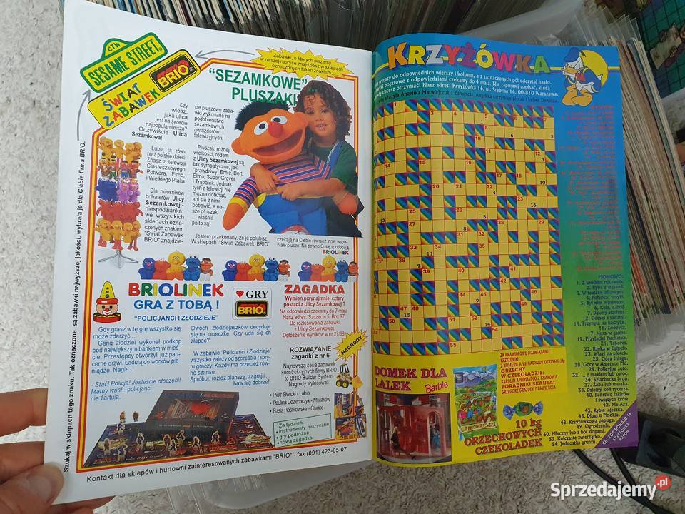 Kaczor Donald 16 1998 komiks z dodatkiem Gdynia