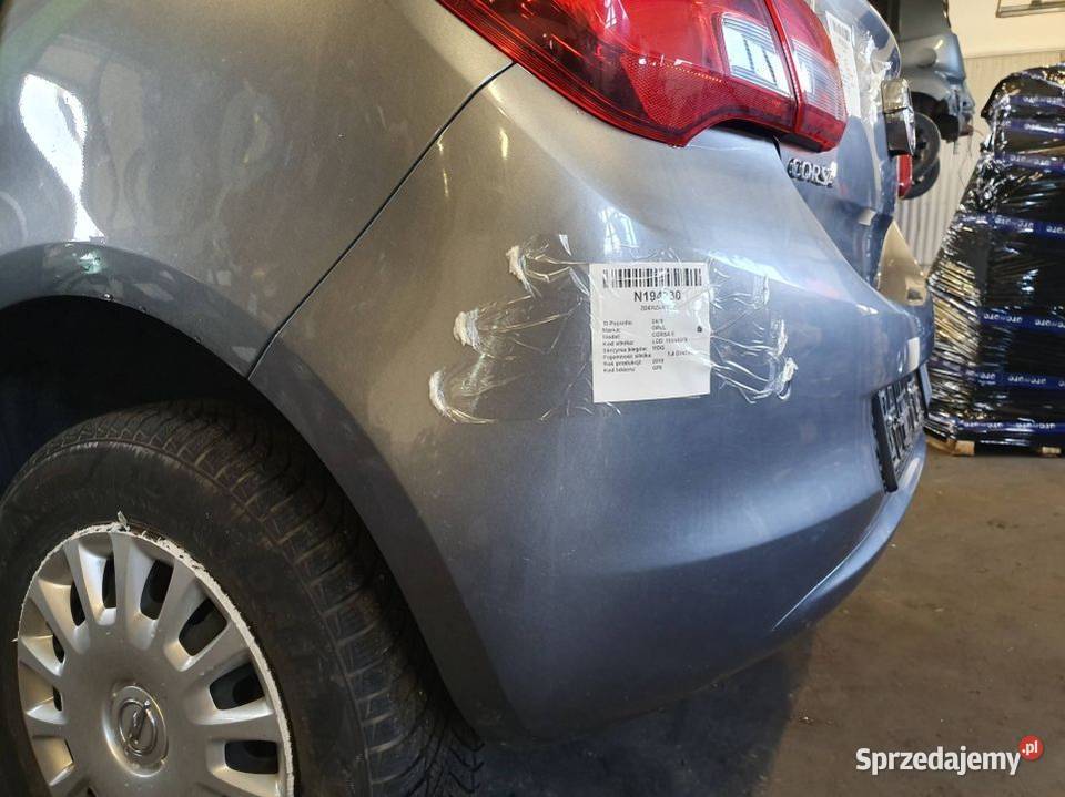 ZDERZAK TYŁ OPEL CORSA E Z10B PDC Lipno