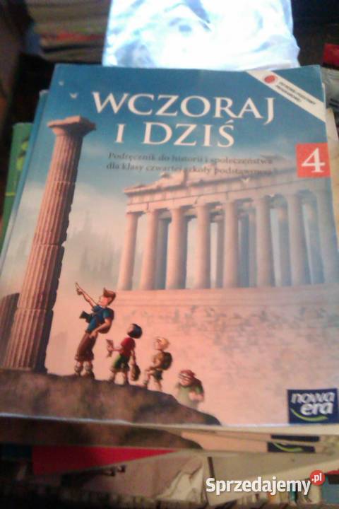 Wczoraj i dziś 4 historyczne podręczniki Warszawa