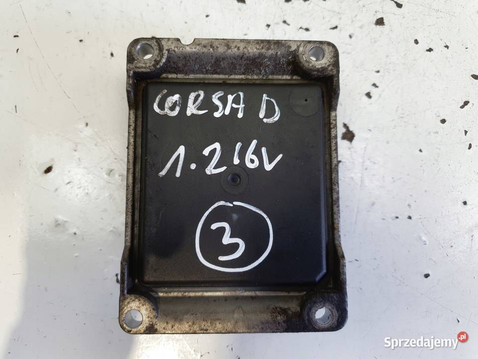 Opel Corsa D 12 16V STEROWNIK SILNIKA komputer lubelskie Rudka sprzedam