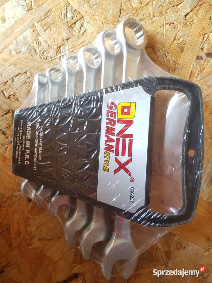 KLUCZ ZESTAW KLUCZY ONEX OX237 6 Głogowa