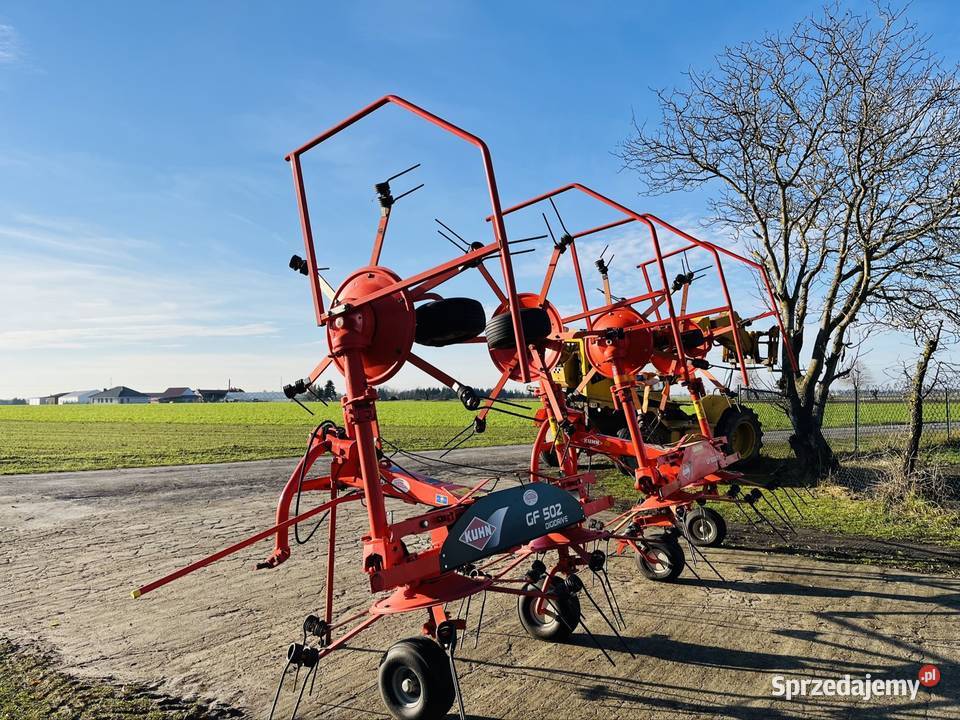 Przetrząsarka Kuhn gf 502 Digidrive pająk Chwałkowo sprzedam