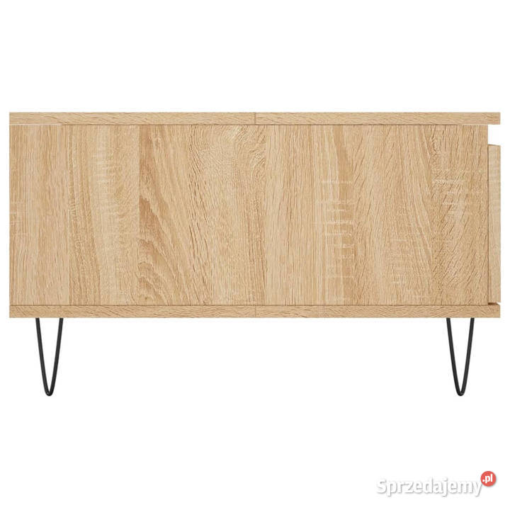 Stolik kawowy dąb sonoma 90x60x35 materiał Warszawa