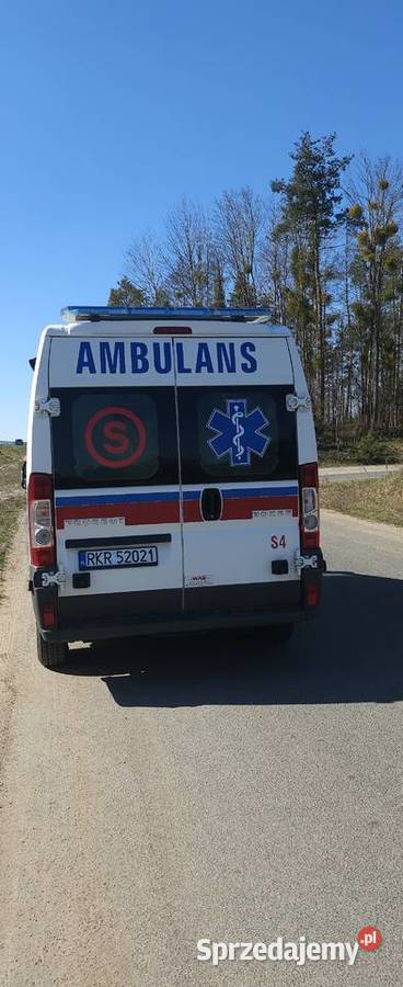 Anbulans peugeot Boxer 30 hdi przejscie Salon PL Biskupiec
