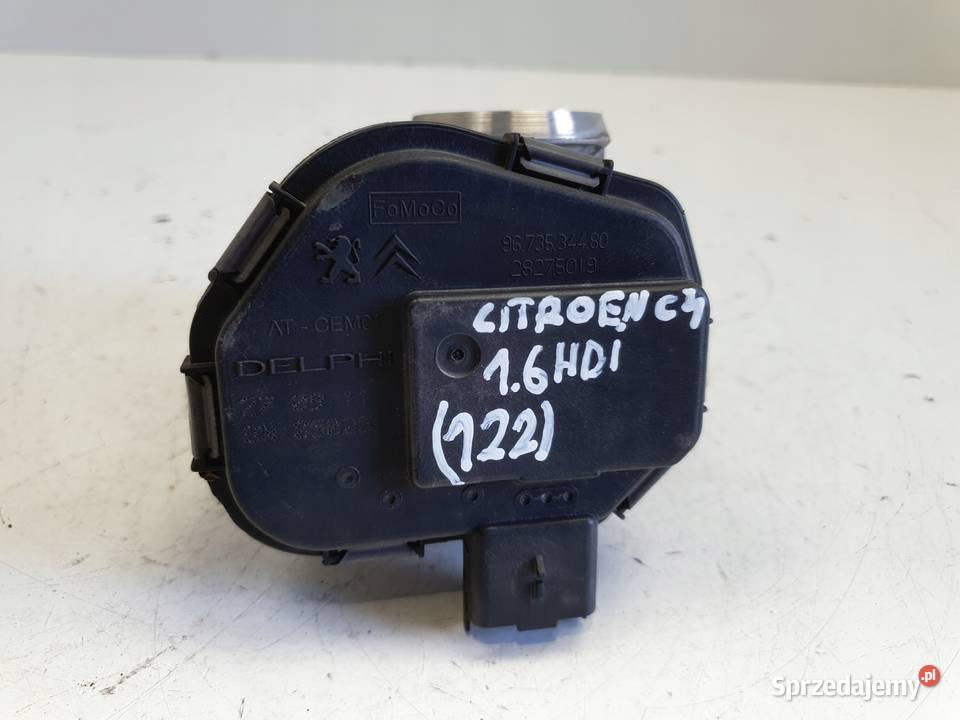 PRZEPUSTNICA Citroen C4 II 16 HDI 9673534480 Przepustnice Chełm