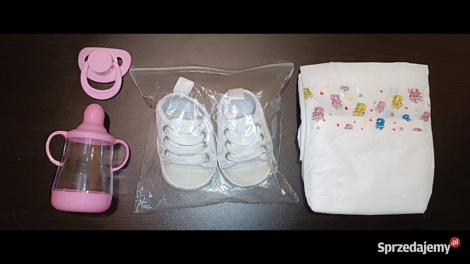 Lalka Reborn 50 Bobas Zestaw Prezentowy Ubranka mazowieckie Warszawa