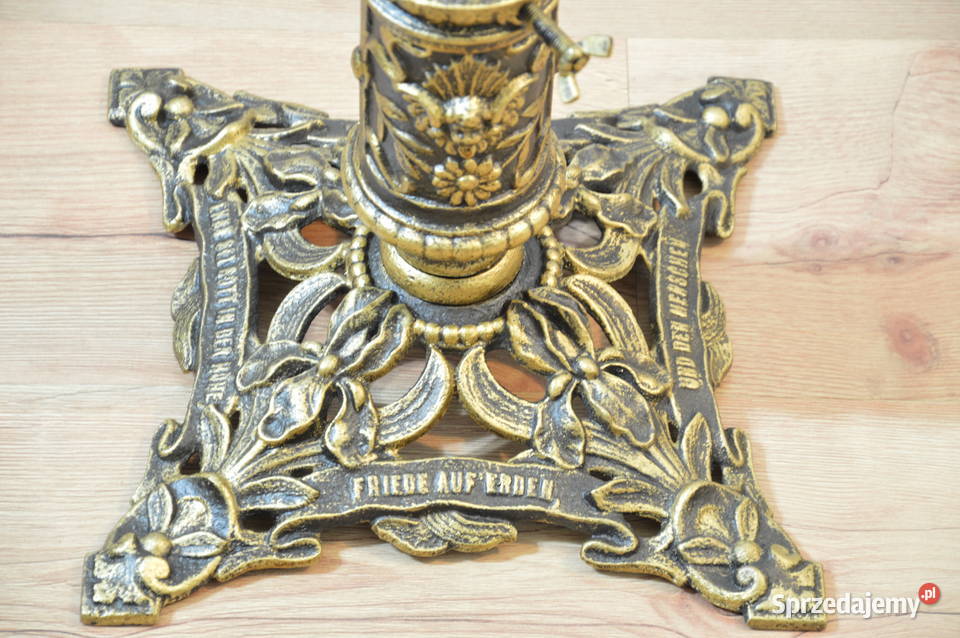 stary żeliwny STOJAK pod choinkę niemiecki Jastrzębie-Zdrój