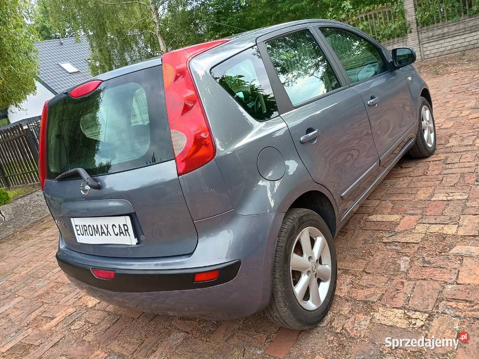 SUPER stan NISSAN NOTE benzyna śląskie Ruda Śląska sprzedam