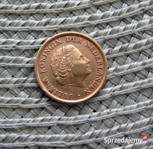 Holandia 1 Cent 1960r Ładna Kalisz