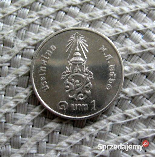 Tajlandia 1 Bath 2018r Ładna Kalisz