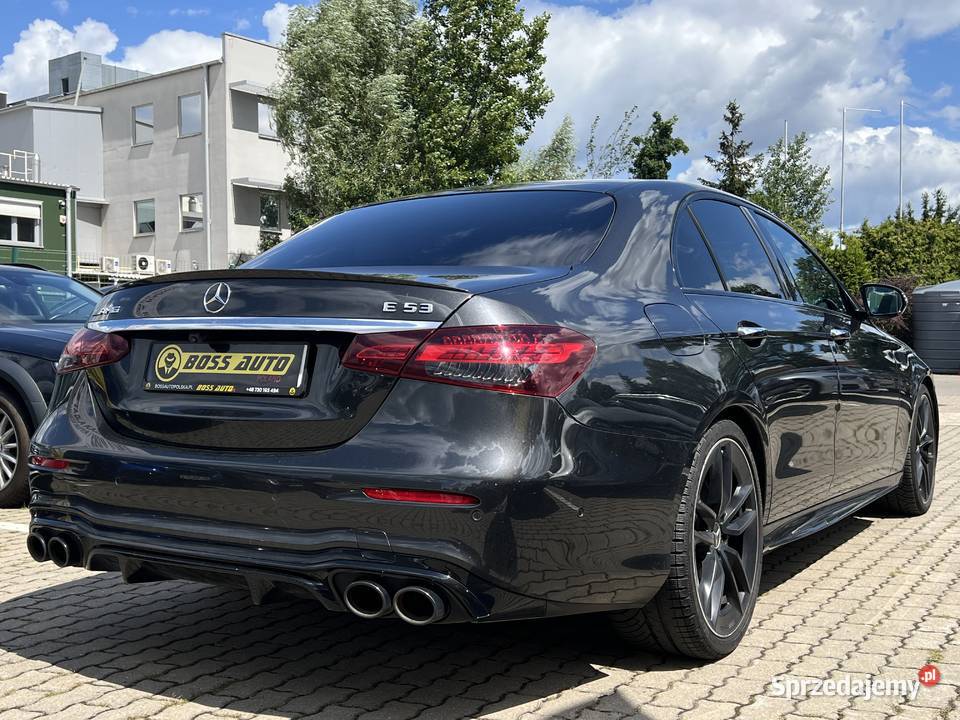 MercedesBenz E 53 2020 elektrycznie ustawiane fotele