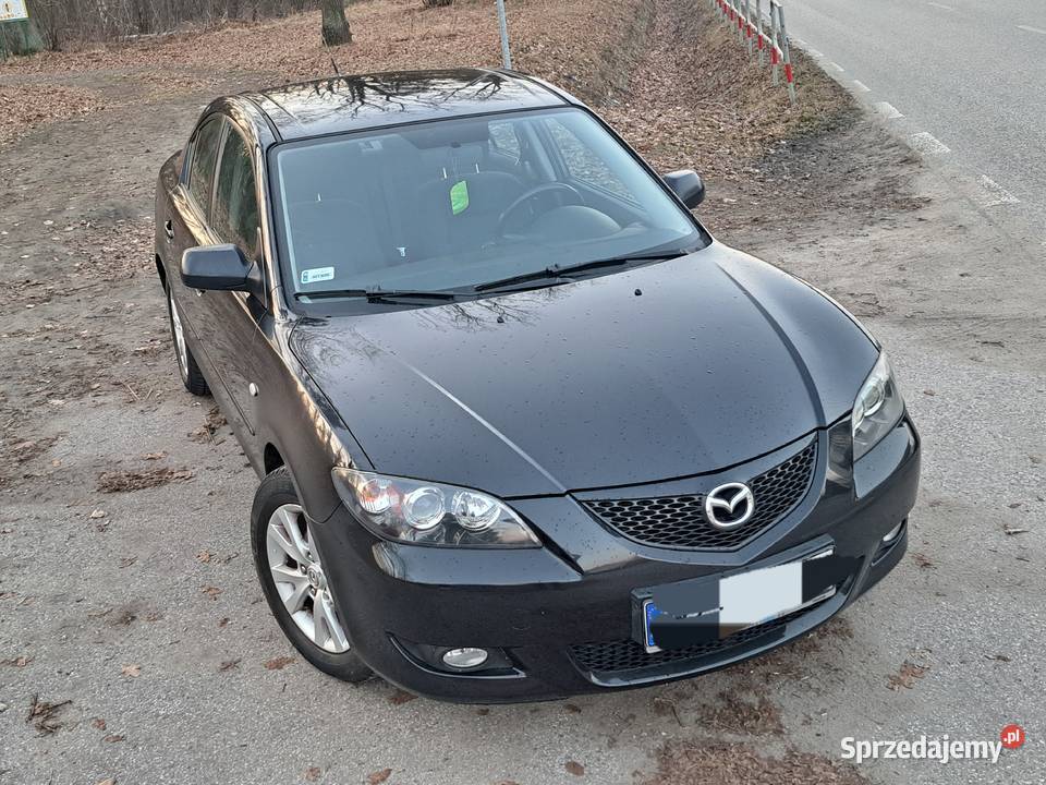 Sprzedam ładną Mazdę 3 16 benzyna 2005r sedan 1600cm3 Żyrardów