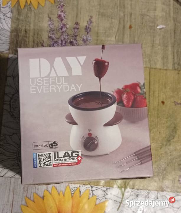 Elektryczne Fondue do czekolady NOWE Tyczyn