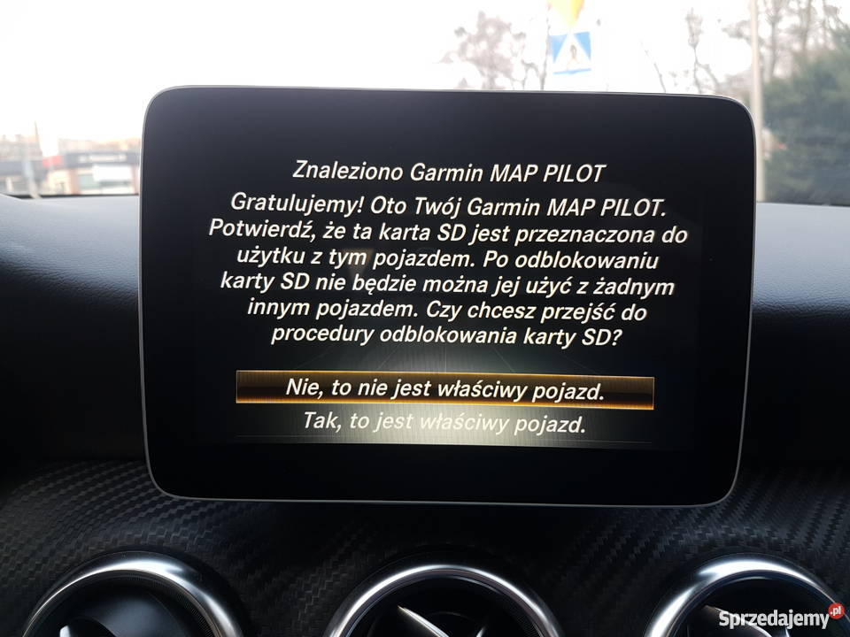 Mercedes Nawigacja Garmin V15.0 2021 Europa Karta SD Nowa