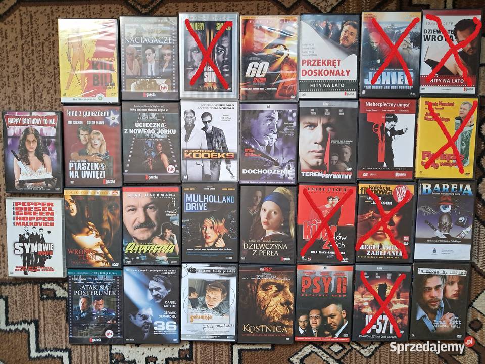 Filmy na płytach DVD Gdańsk