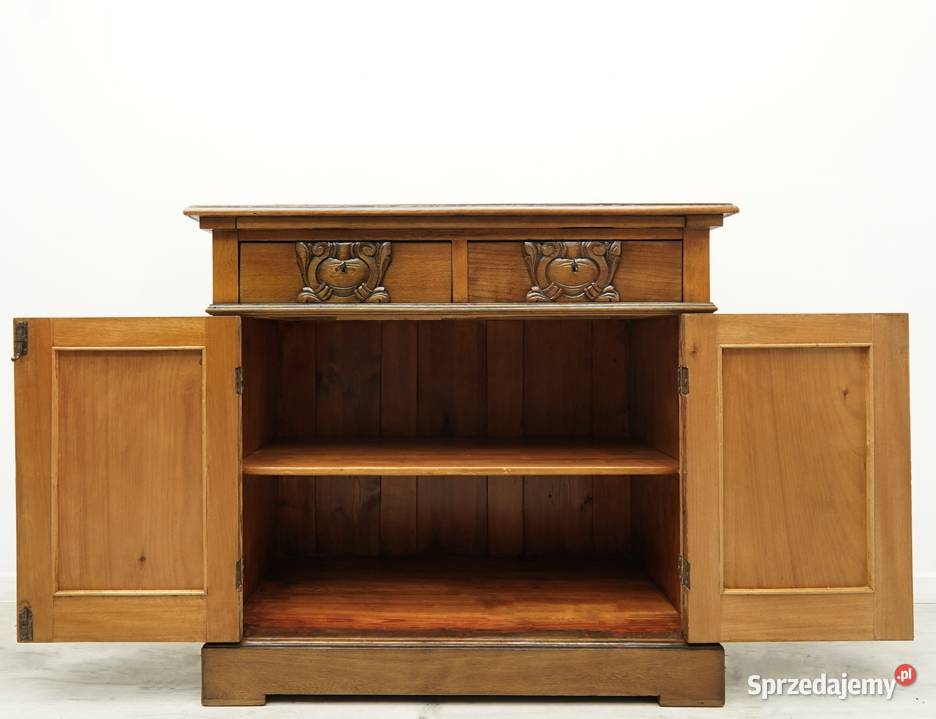 Antyczna komoda z końca XIXw w stylu secesyjnym Jerka
