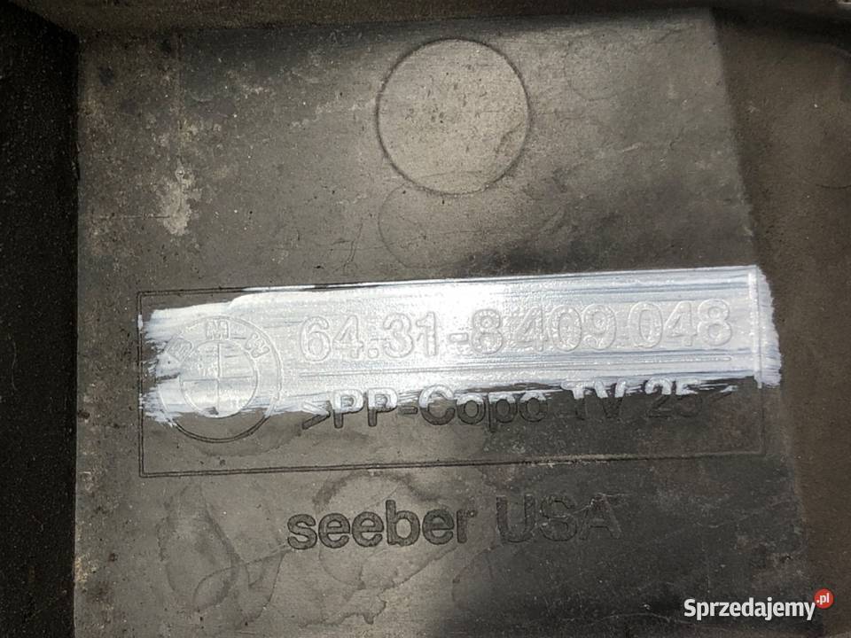 PODSZYBIE BMW E53 8409048 SUV 0006 OSŁONA sprzedam