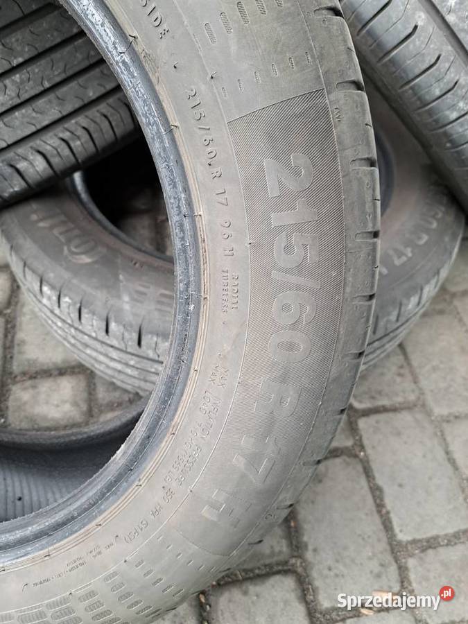 Używane opony letnie Continental ContiEcoContact Będzin