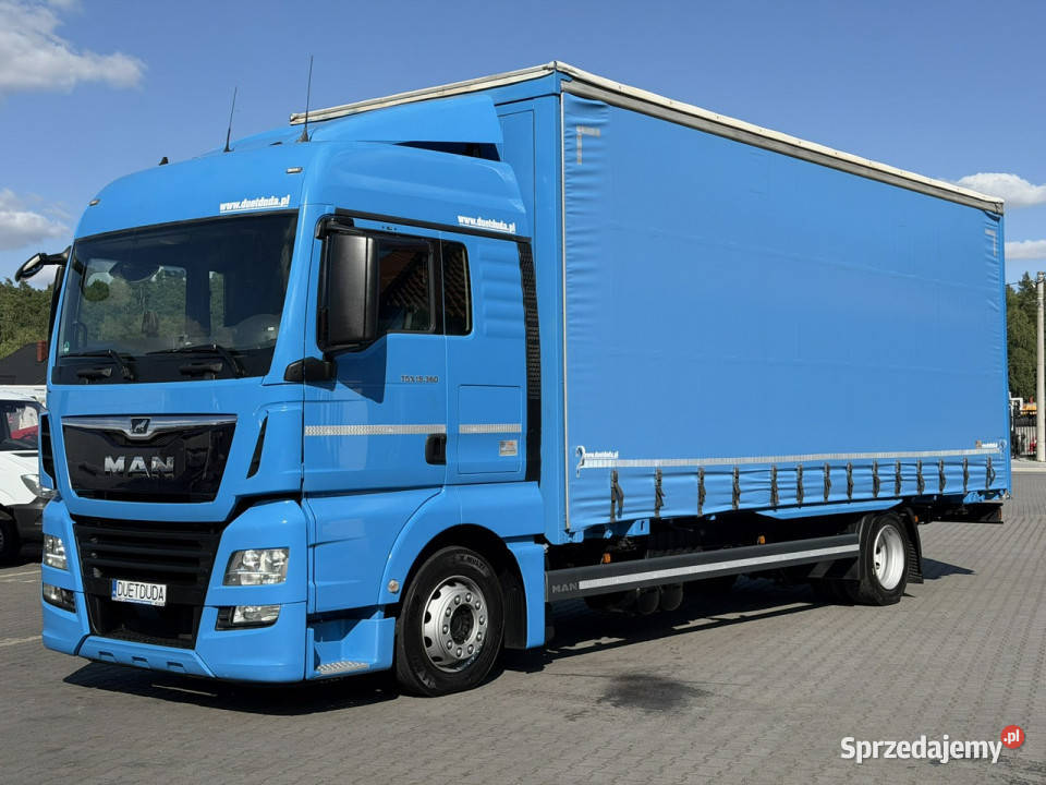 MAN TGX 18360 4X2 E6 Nowe Plandeki Solówka Na elektryczne lusterka Widełki