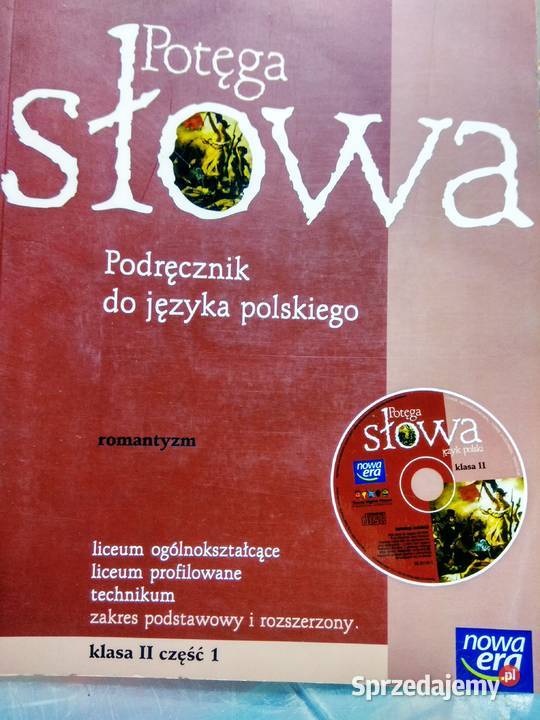 Potęga słowa romantyzm książki maturalne Antyki, Sztuka, Kolekcje Warszawa