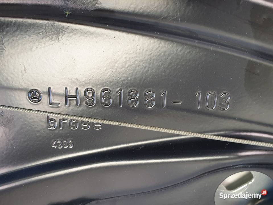 Mercedes W207 C207 A207 LEWY PODNOŚNIK SZYBY Rudka