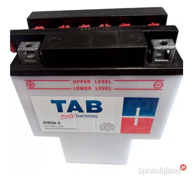 Akumulator motocyklowy TAB YB16AA HYB16AA 12V