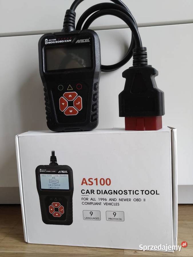 Skaner kasuje błędy Checkengine Polski język OBD Złącze OBD II Diagnostyka silnika i elektroniki Gdańsk