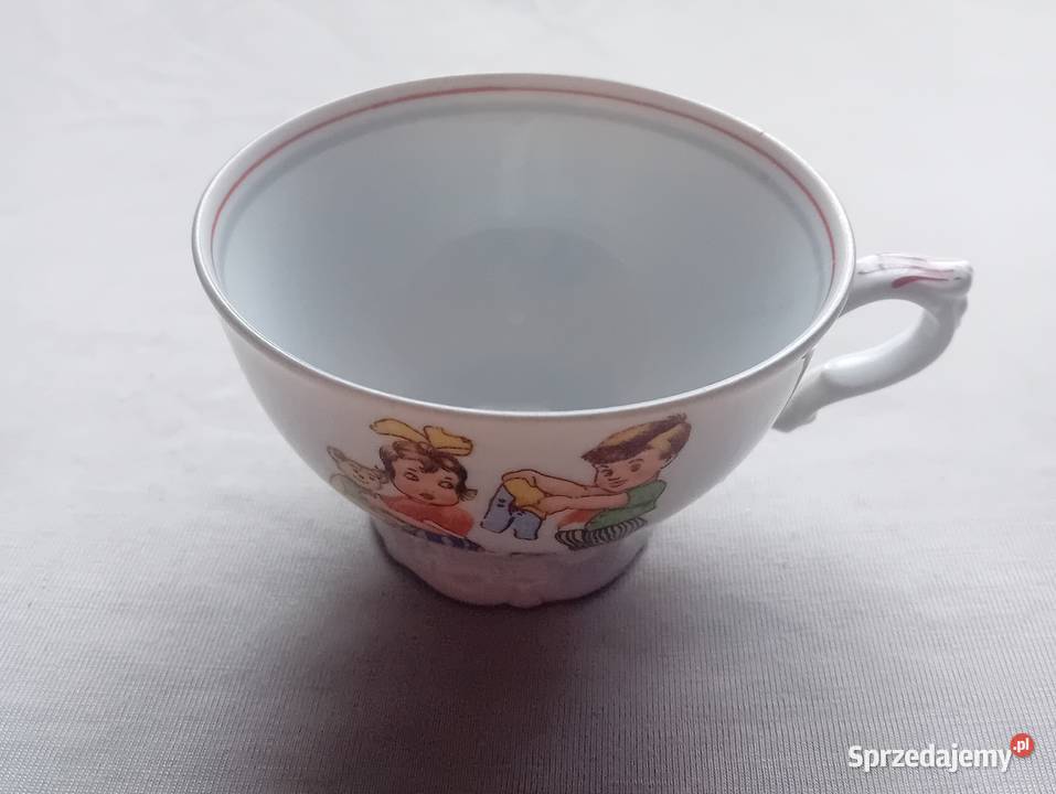 Filiżanka z serwisu dzieci Kahla okres 194045 Koźminek