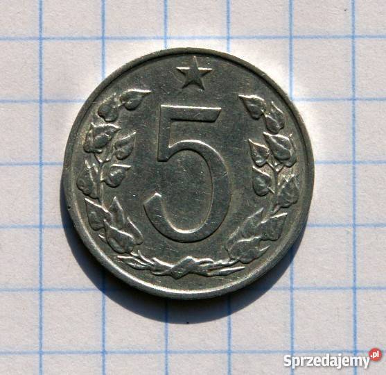 5 HALERZY 1963 CZECHOSŁOWACJA Kolekcje Parczew