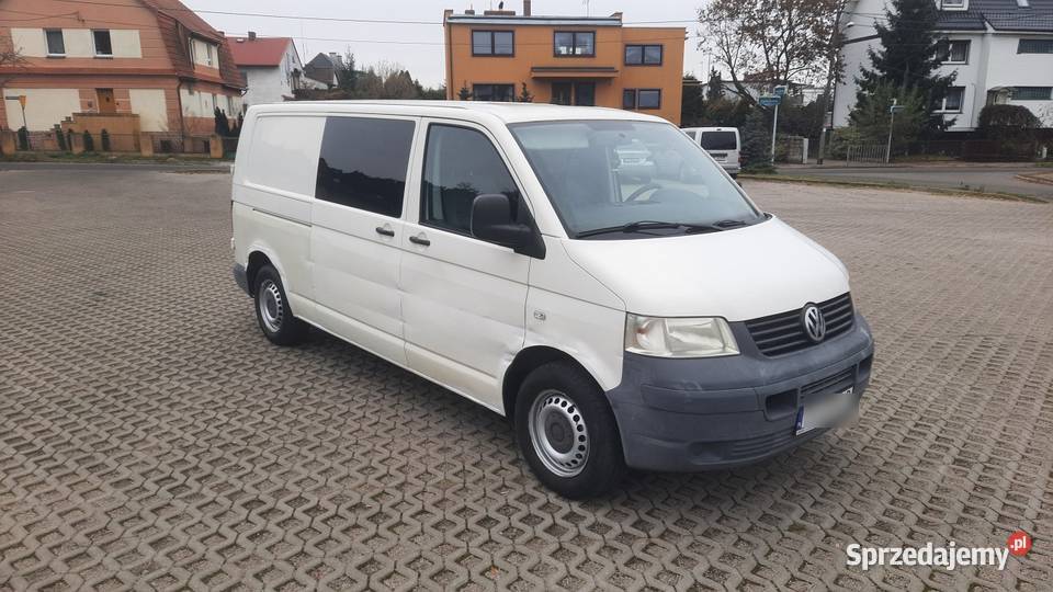 VW Transporter T5 19 TDI Long Brygadówka