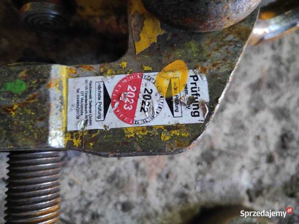 Zawiesia z uchwytami zaciskowymi Kalisz sprzedam