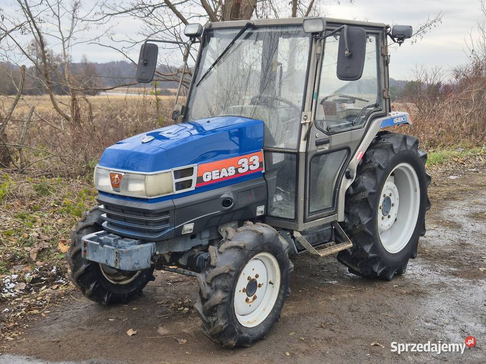 Traktorek ISEKI TG33D 33 44 Wspomaganie dolnośląskie Małuszyn