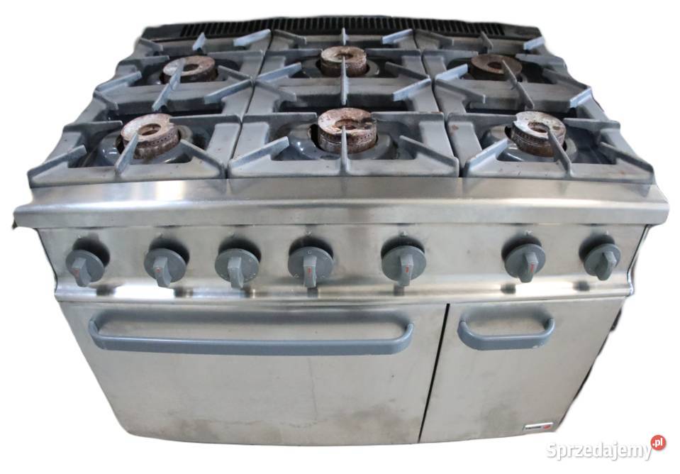 Kuchnia gazowa 6palnikowa z piekarnikiem gazowym Pszczyna