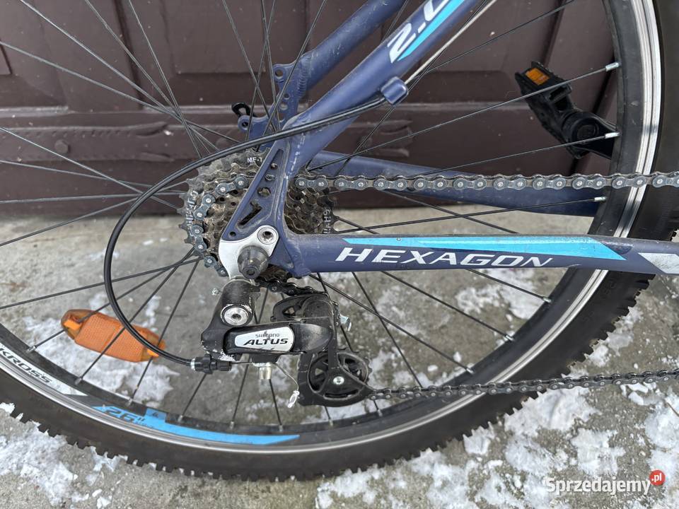 Kross Hexagon 20 Rozmiar S Koła 26 Granatowy Mat lubelskie Lublin