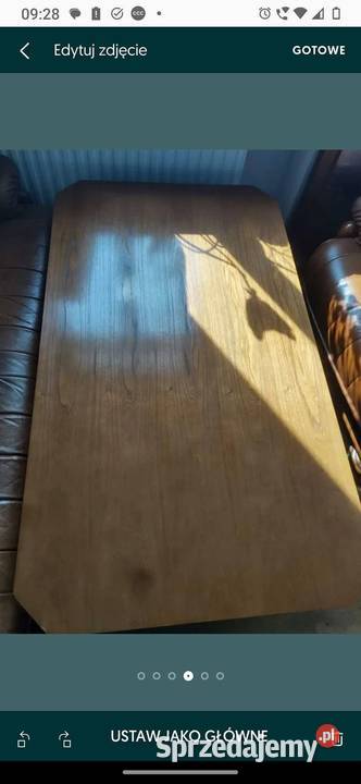 Lawa z naturalnego drewna vintage Gliwice