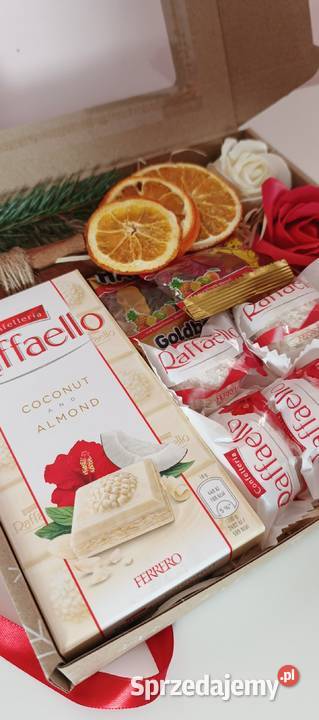 KOSZ BOX ZESTAW PREZENTOWY PREZENT Raffaello