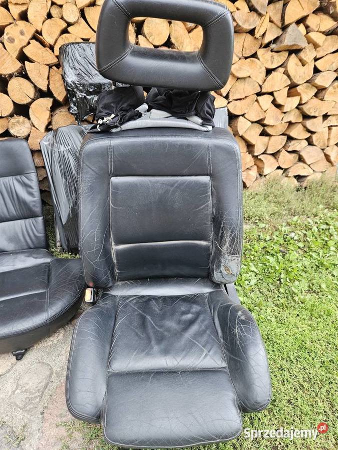 Fotele sport kubełkowe skóra Audi 80 Avant B4 B3 osobowe Sokółka