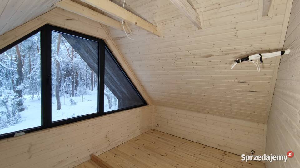 domek opalany 35m nowoczesny dom stodoła z Pozostałe Józefów