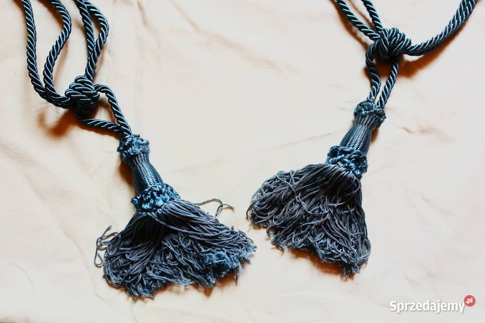 Sznury do zasłon upinacze do zasłon chwosty Gdańsk