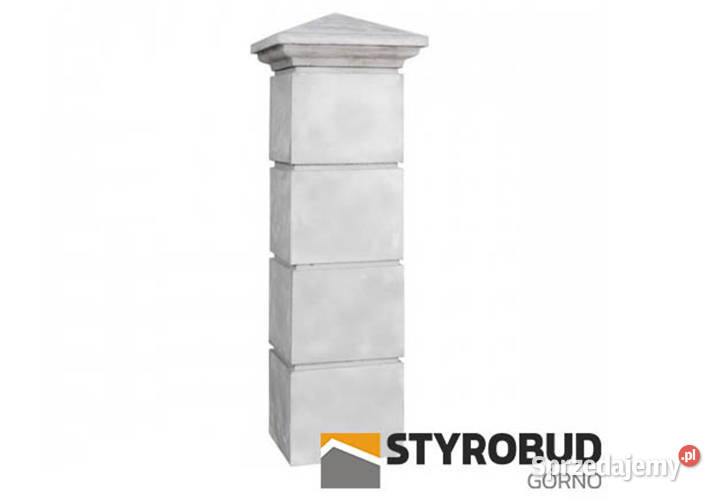 Słupek ogrodzeniowy boniowany słupki betonowe Rzeszów