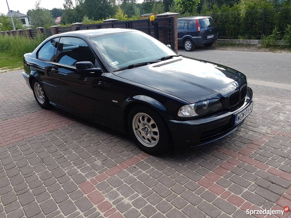 BMW E46 Coupe Czarna Perełka z Gazem Warszawa