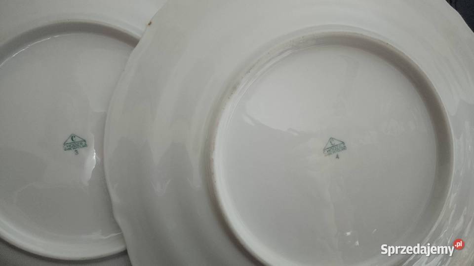 Półmiski okrągłe Ćmielów z rączką Nakło nad Notecią