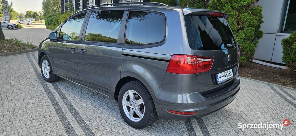 SEAT ALHAMBRA 7 Os niski przebieg 150 nieuszkodzony Siedlce