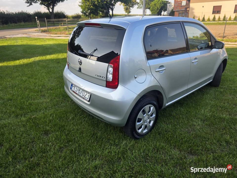 Skoda Citigo niski przebieg Okazja poduszka powietrzna Gryżyna