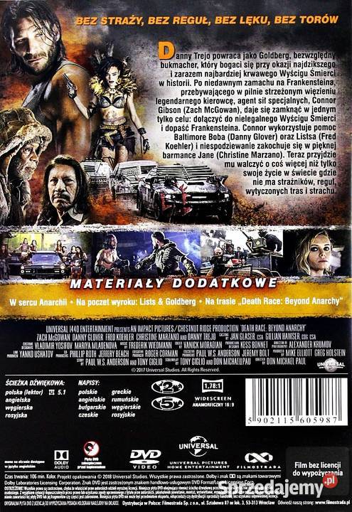 DEATH RACE ANARCHIA DANNY TREJO
