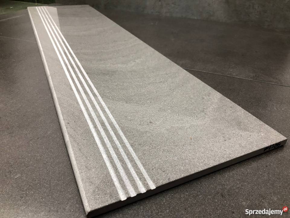 MARMUROWE schody szare płytki POLEROWANE 120X30 Piotrków Trybunalski