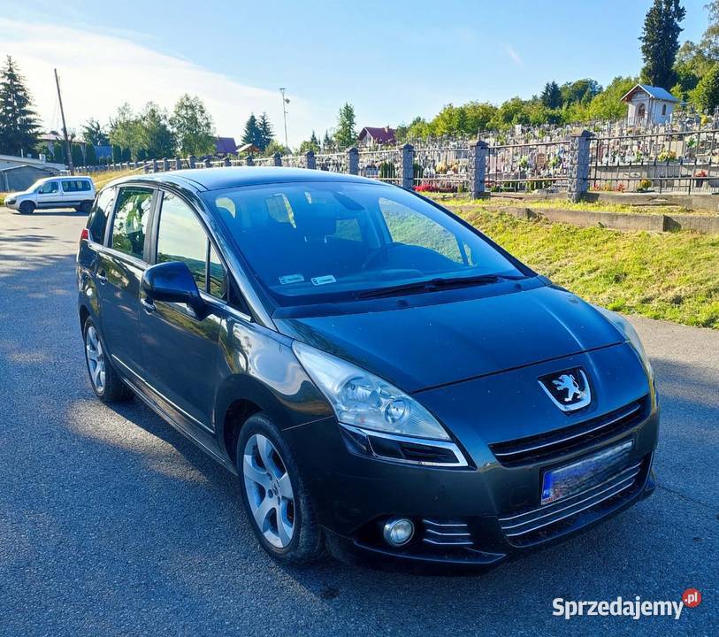 Ładny nie zgnity Peugeot 5008 16 benzyna LPG czujnik deszczu Domaradz