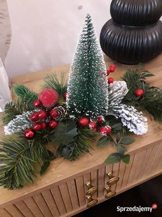 Stroiki świąteczne dekoracje handmade Warszawa