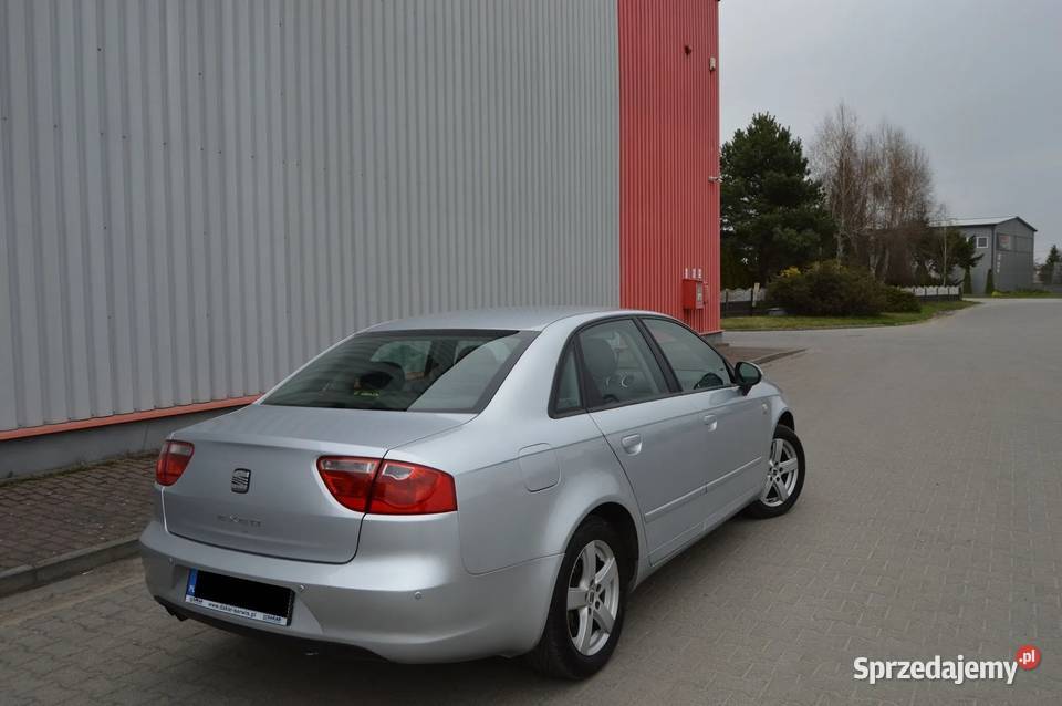 SEAT EXEO SEDAN 20 TDI 143 CR 2009r srebrny dolnośląskie Długołęka