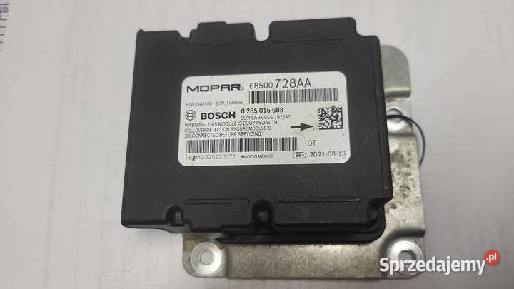 STEROWNIK KOMPUTER AIRBAG PODUSZEK DODGE RAM osobowe Części samochodowe Mojusz